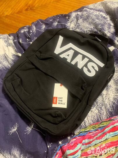 Рюкзак vans черный ванс