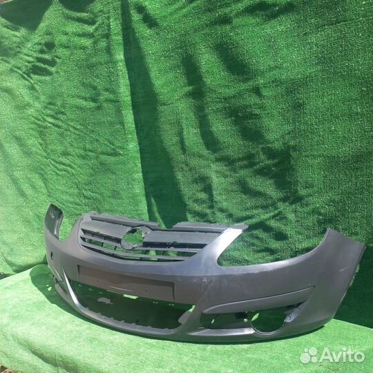 Бампер передний opel corsa d