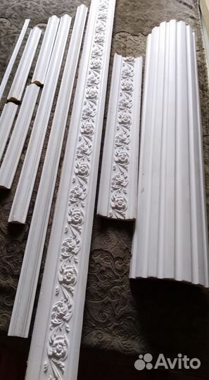 Молдинги, полуколонна из полиуретана