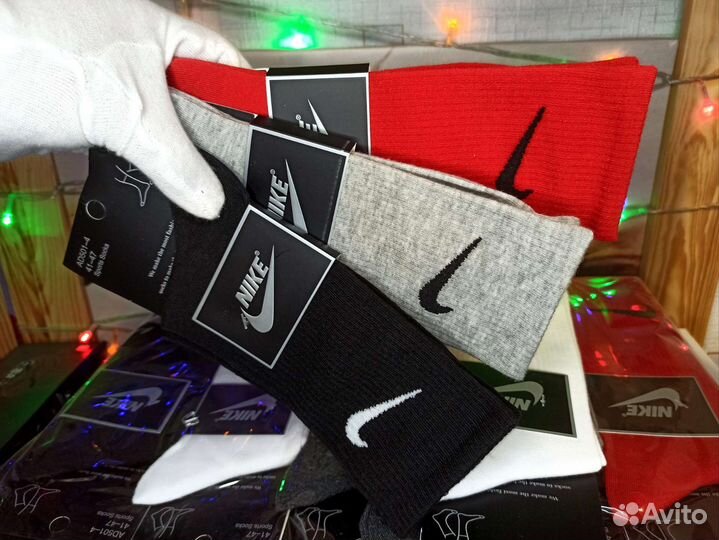 Новые мужские носки Nike 41-47 / Носки Найк
