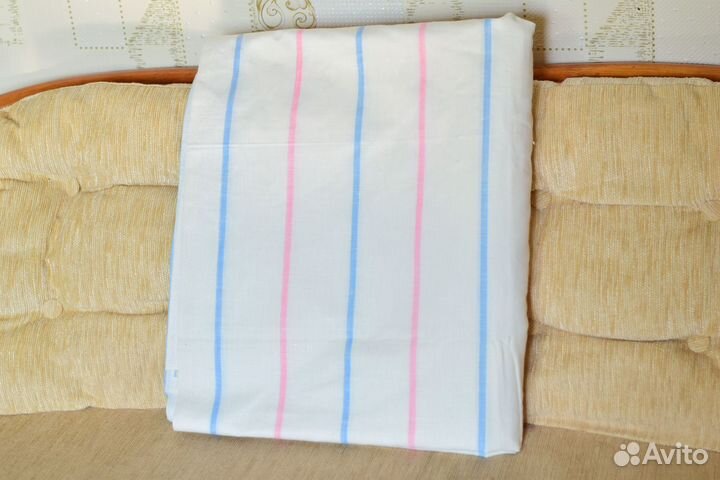 Лен СССР, ткань на простыни