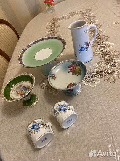 Вазочки фруктовницы на ножке