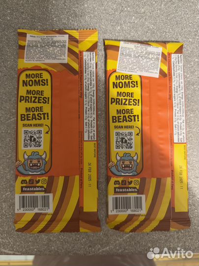 Шоколад мистер бист -2 шт