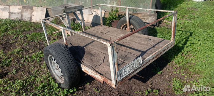 Прицеп для мотоблока самодельный