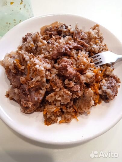 Каши с мясом