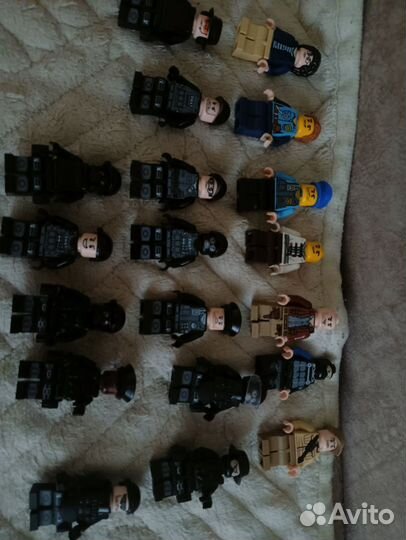 Лего оружие и человечки