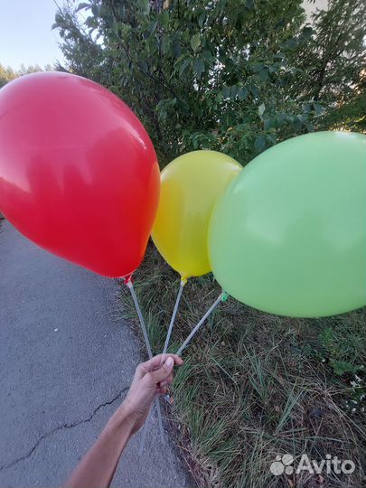 Воздушный шар на палочке