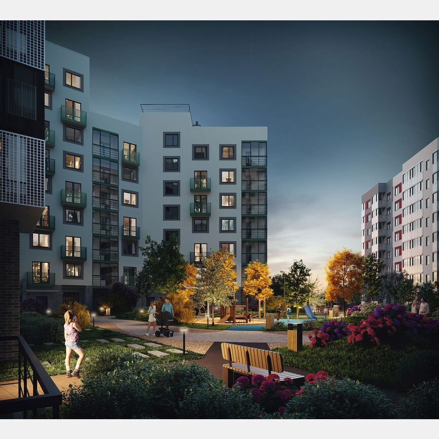 1-к. квартира, 39,2 м², 3/7 эт.