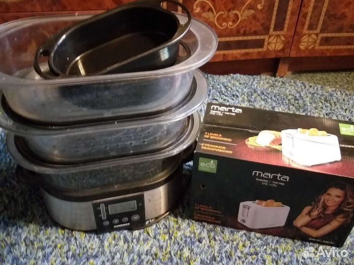 Пароварка и тостер пакетом для дачи и дома