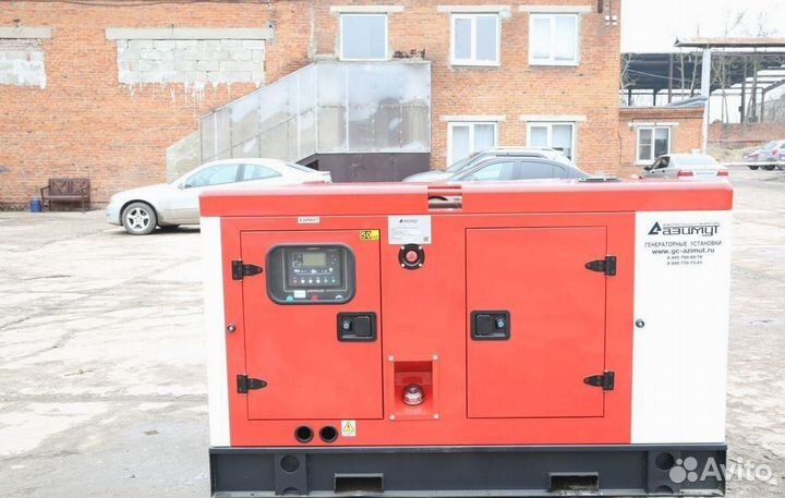 Дизельный генератор 15 кВт В шумозащитном кожухе