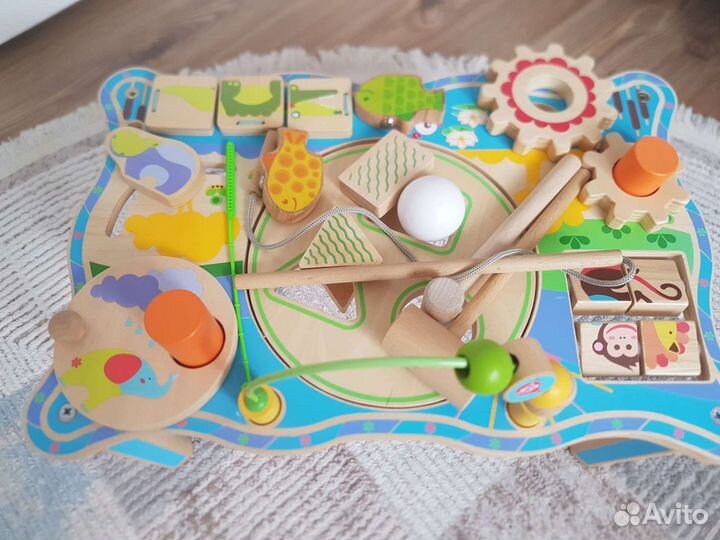 Развивающие деревянные игрушки