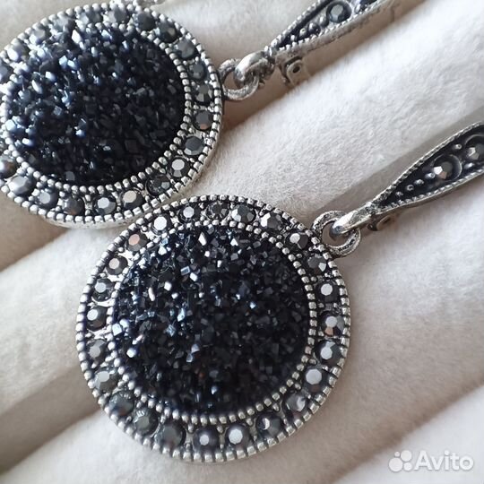 Серьги, кулон, кольцо