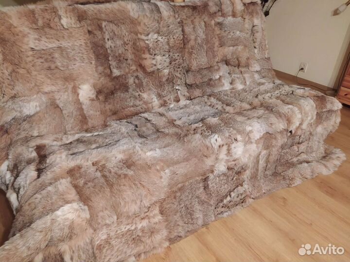 Меховое покрывало рысь