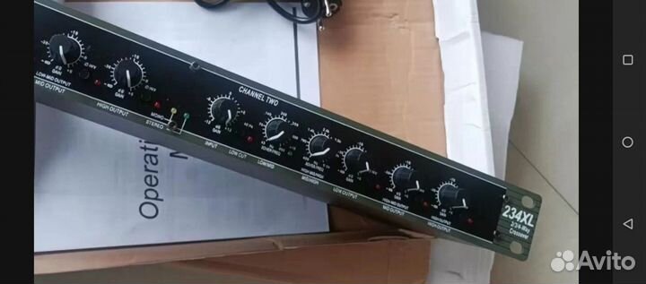 Звуковой кроссовер dbx 234xl