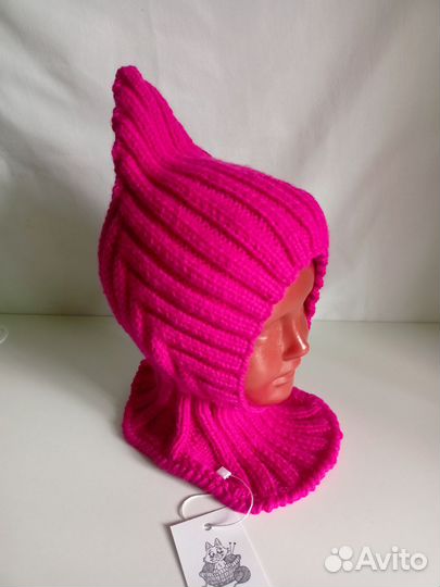 Эльф-шлем демисезонная шапочка