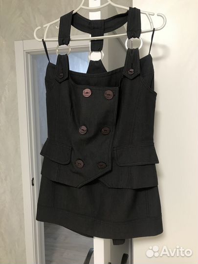 Костюм офисный, жилет и юбка, Беларусь