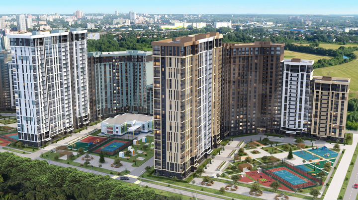 1-к. квартира, 44,6 м², 16/25 эт.