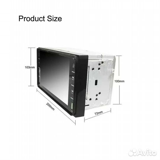 Магнитола 200/100. Отличное качество