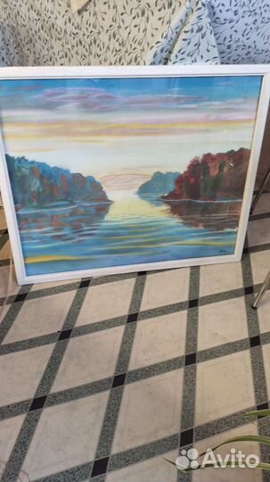 Картина пастелью