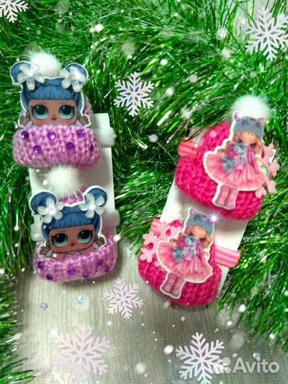 Резиночки- шапочки для волос