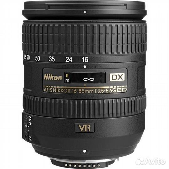 Объектив Nikon nikkor 16-85mm f/3.5-5.6g (новый)
