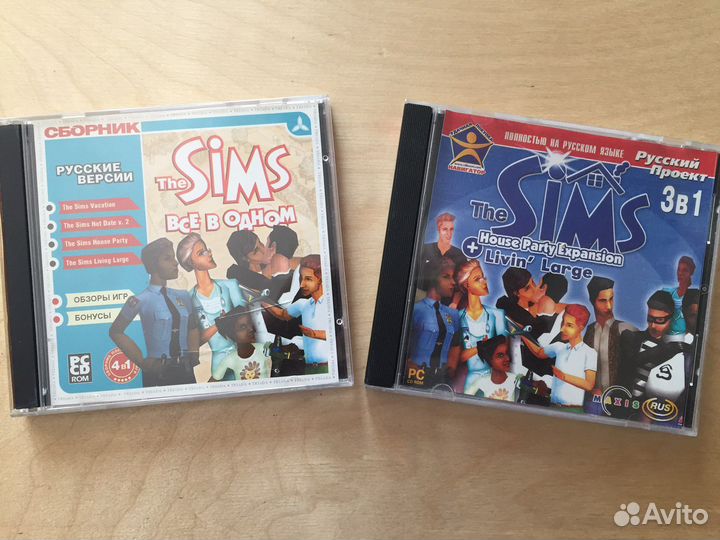 Компьютерная игра Sims (2cd)