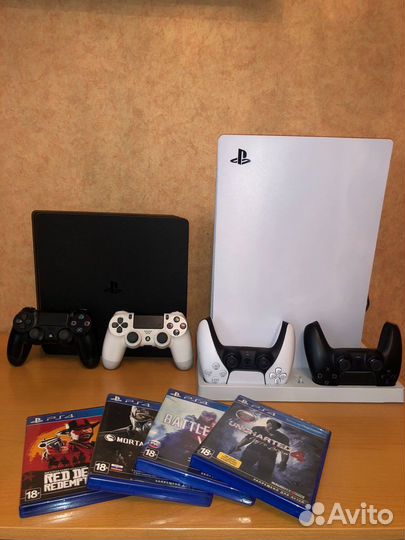 Sony PlayStation 4/5+VR шлем аренда прокат