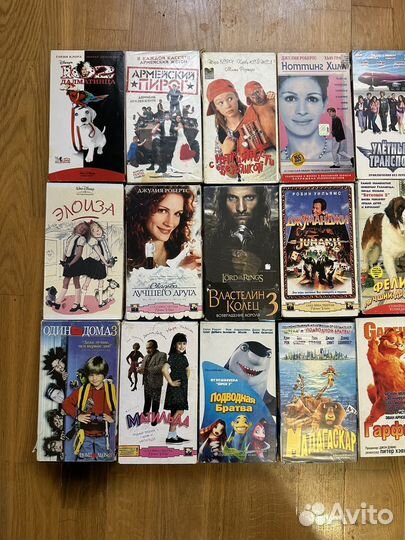 Видеокассеты vhs