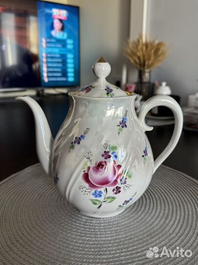 Чайник заварочный СССР сысертский фарфор