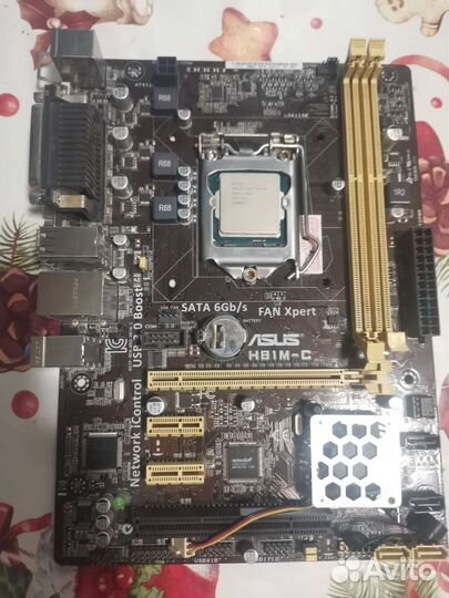 Материнские платы 1156 Asus Z87M-plus и H81M-C