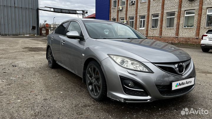 Mazda 6 2.0 AT, 2011, битый, 200 000 км