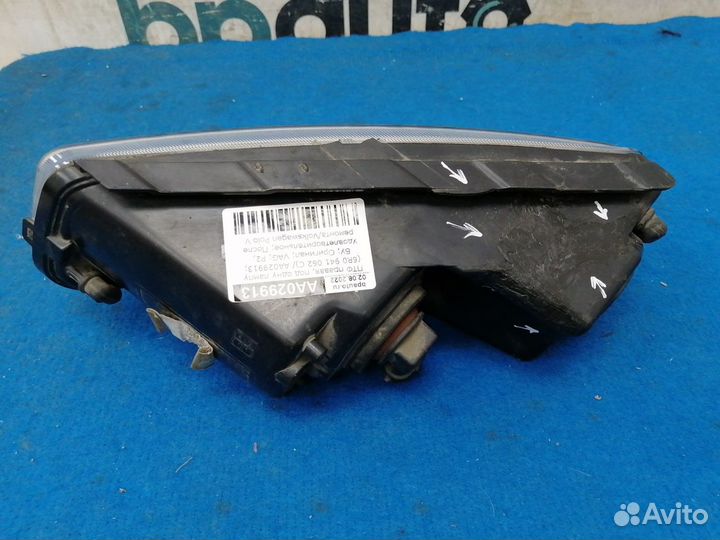 Птф правая под одну лампу 6R0 941 062 C Volkswagen