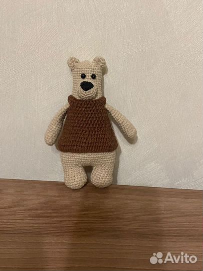 Вязаная игрушка ручной работы