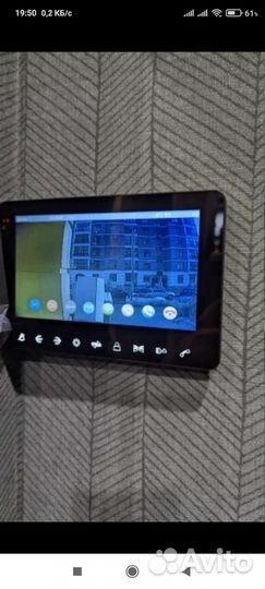 Видеодомофон с сенсорными кнопками(комплект новый)