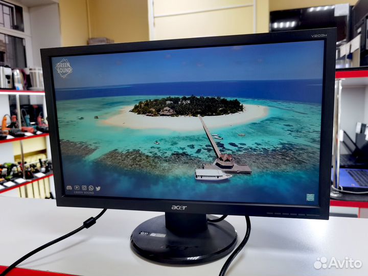 Качественный монитор Acer 19' дюймов (эшп)