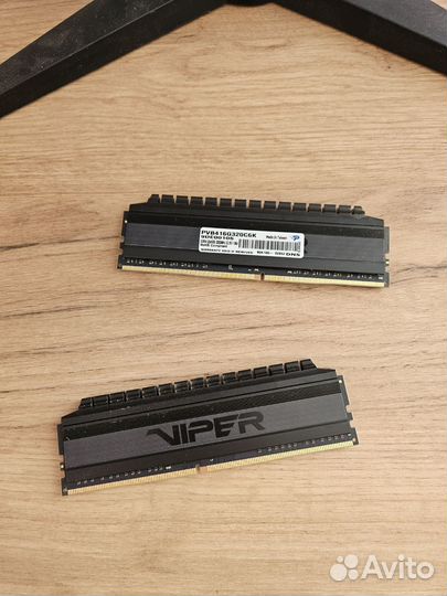 Patriot viper 4 blackout 3200 гар-я есть чек