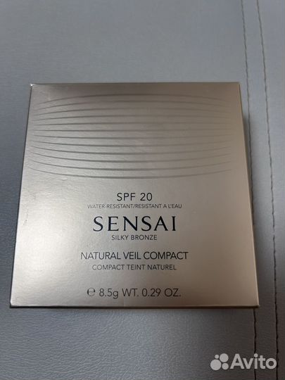Пудра Sensai Silky Bronze Natural Veil 03 новая