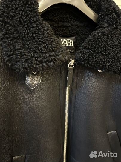 Дубленка zara