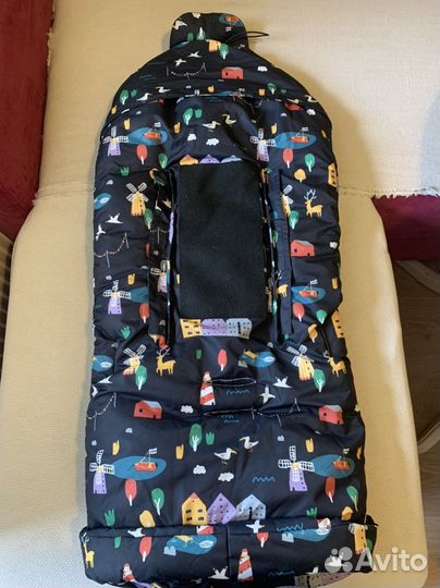 Зимний конверт в коляску, на санки