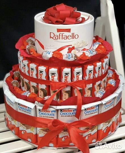 Торт из конфет