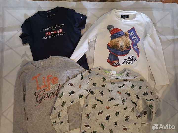 Вещи пакетом на мальчика 116 122 128