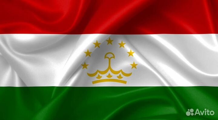 Флаг Таджикистана