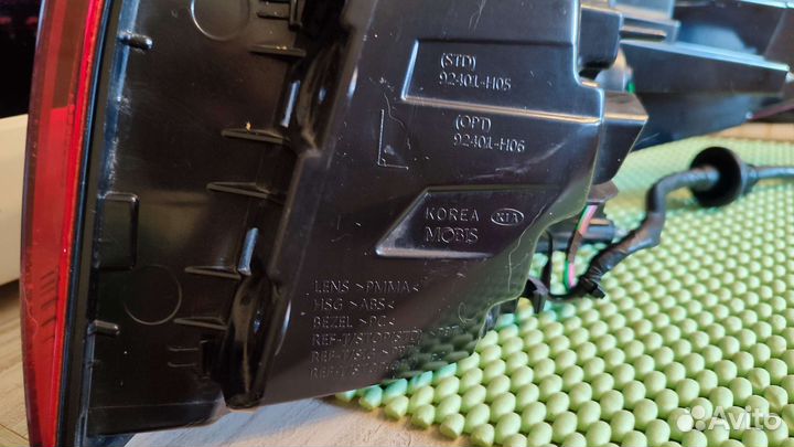 Фонарь kia rio 2022г задний левый внешний оригинал