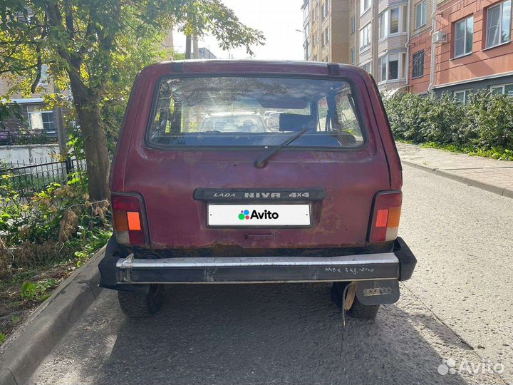 LADA 4x4 (Нива) 1.6 МТ, 1997, 100 000 км