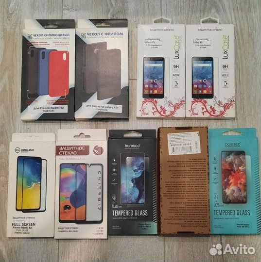 Стекла и чехлы для телефонов