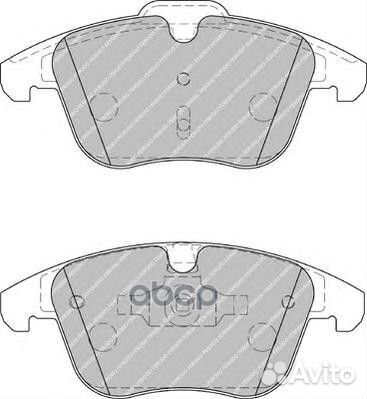 FDB1897 Колодки тормозные ford mondeo 07/S-MAX