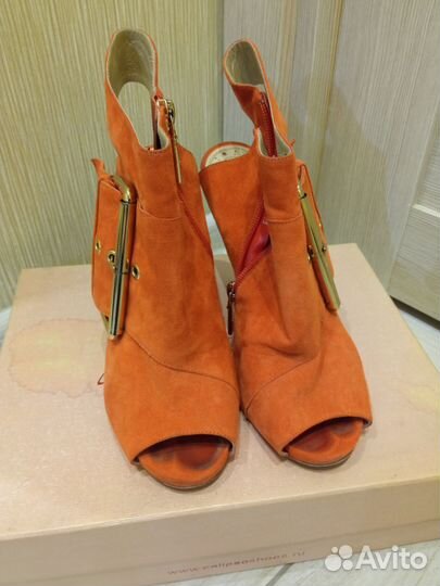 Туфли ботильоны, р 38