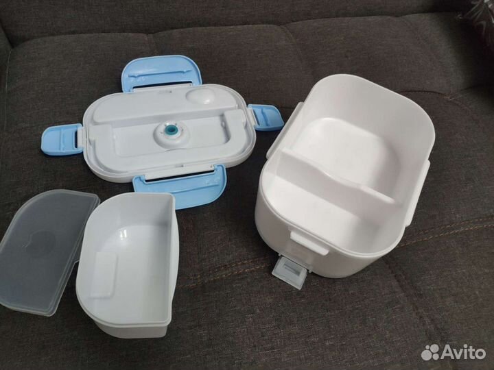 Контейнер для еды с подогревом