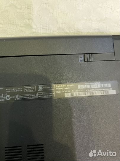 Ноутбук hp Model RT3290