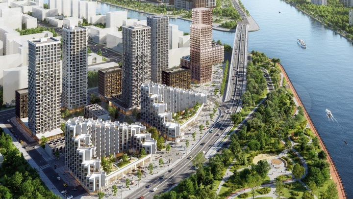 3-к. квартира, 102,4 м², 7/28 эт.